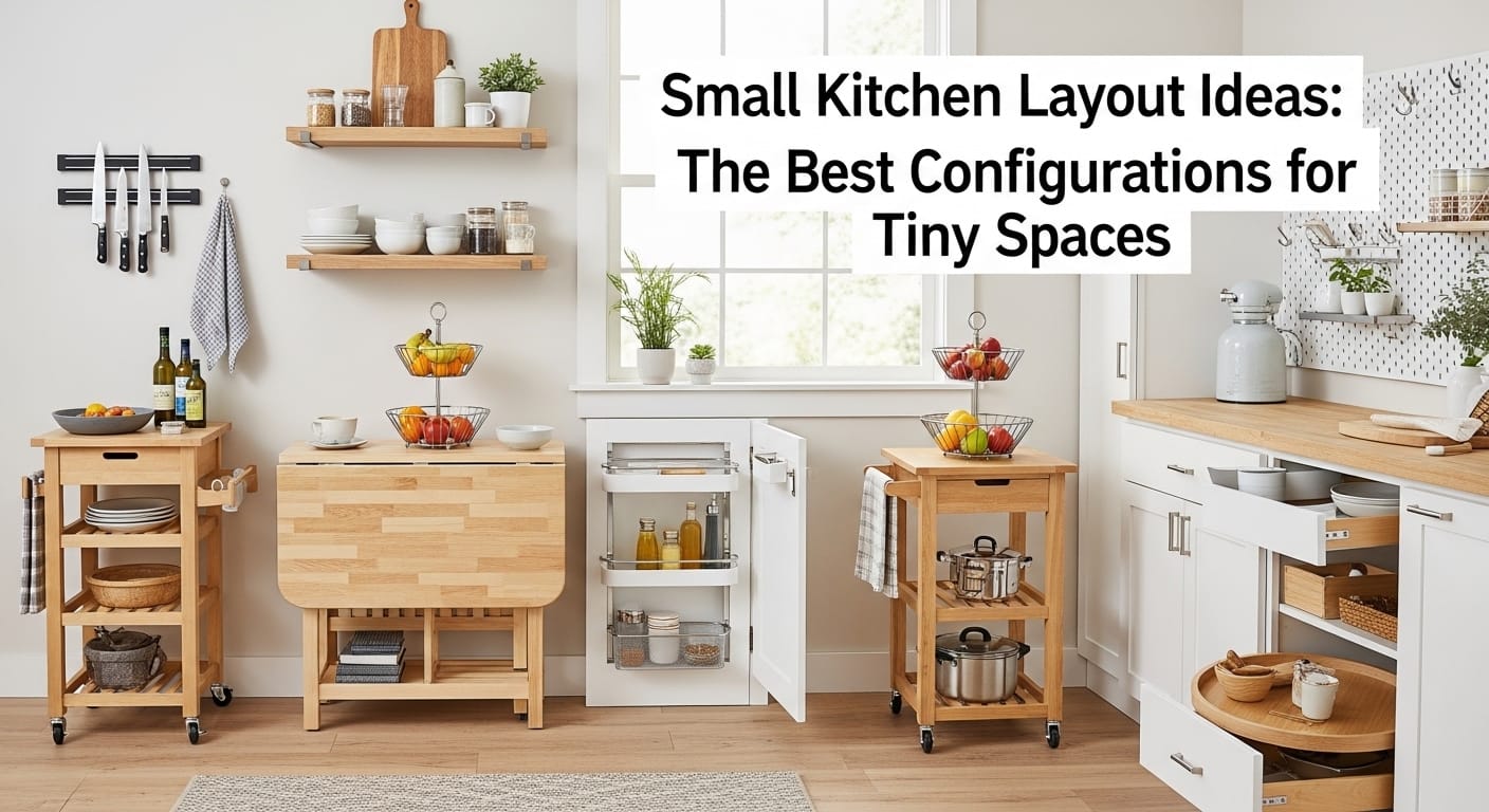 Small Kitchen Layout Ideas: The Best Configurations for Tiny Spaces