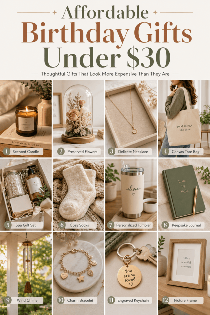 Affordable Birthday Gifts Under $30 That Look Really Impressive and Thoughtful 2 Affordable Birthday Gifts Under $30 That Look Really Impressive and Thoughtful